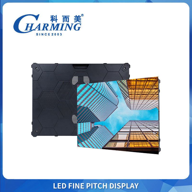 Pantalla LED para interiores de alta gama para auditorios y galerías 8K, mantenimiento frontal, 6 pasos de píxeles, tamaños flexibles