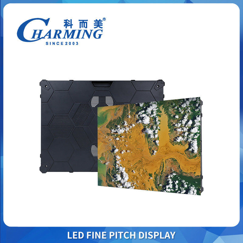 Pantalla LED modular para interiores, instalación fija, refresco 8K, acceso frontal magnético, lista para empalme multi-tamaño