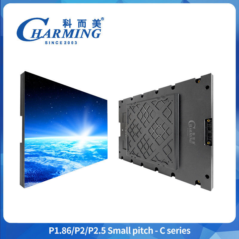 Pantalla IP40 de 2,5 mm de píxeles en interiores 3840Hz para ver películas y publicidad en interiores