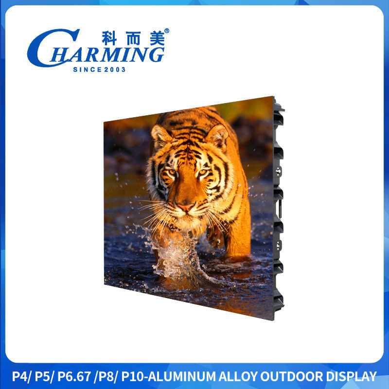 Tablero publicitario de pantalla LED P6 calle montada 960x960MM pantalla LED P4 pantalla de vídeo al aire libre
