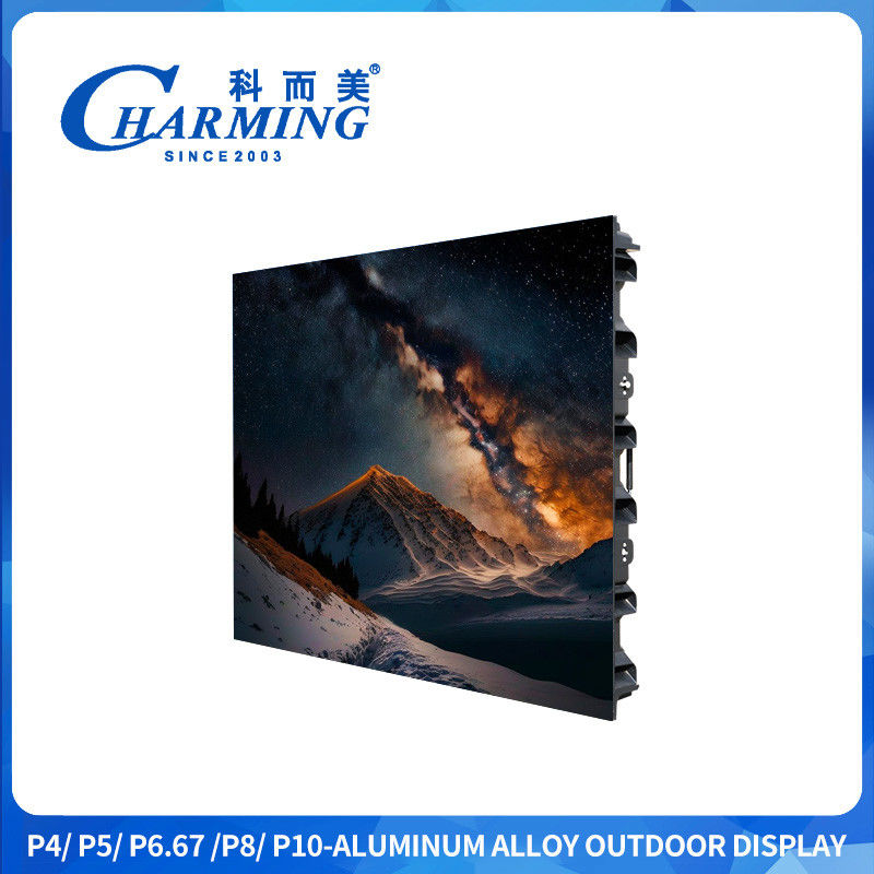 SMD2525 Pantalla Led Exterior 3D LED Pantalla P4 Videoes P6 P8 Pantalla de visualización LED Exterior con 5500 alto brillo