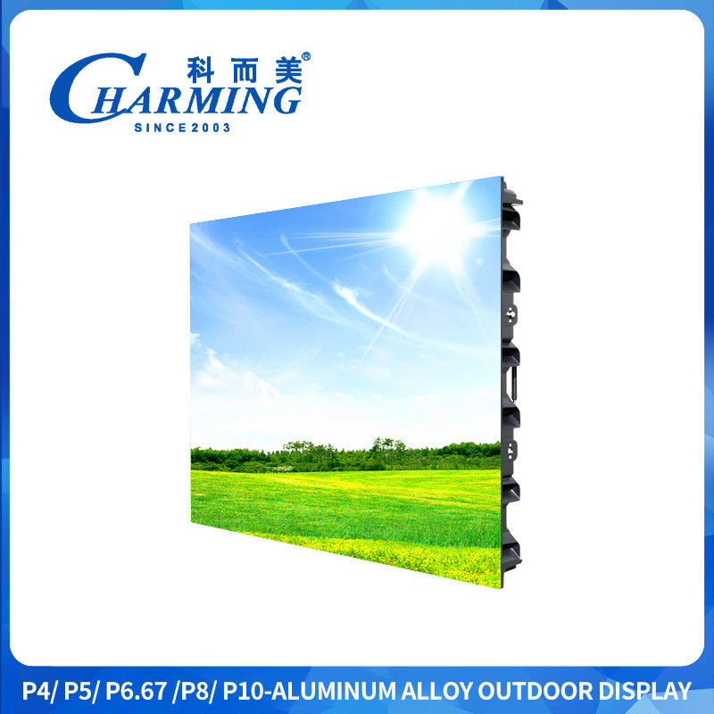 Panel de pantalla LED Video Pared exterior LED Sign P4 LED pantalla de publicidad con 3840Hz alta tasa de actualización