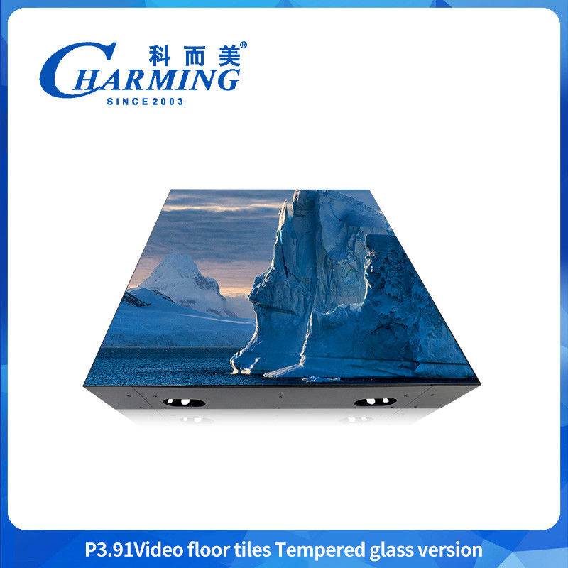 P3.91 Piso de baile con LED ️ Piso de escenario y discoteca con superficie de vidrio duro, resistente al agua