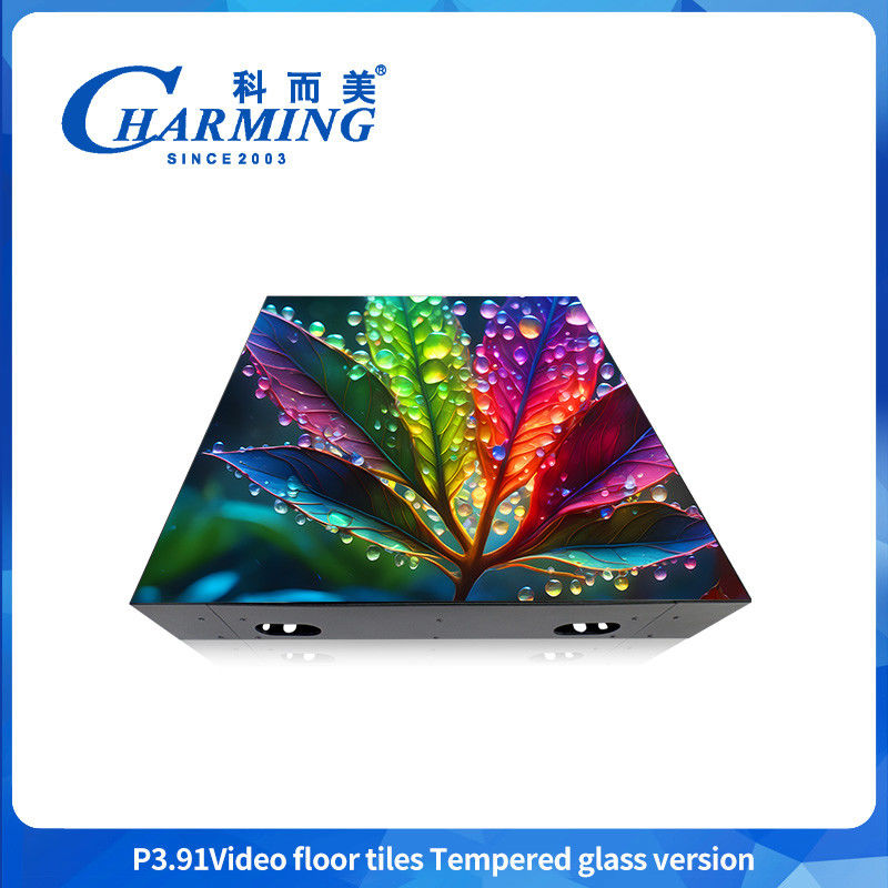 3840Hz Alta frecuencia de actualización Impecable LED Display hd Sexy Video P3.91 LED Display Baila piso de luz Fiesta de bodas