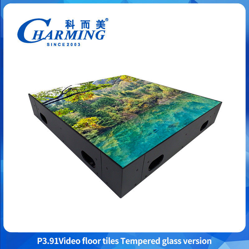 500X500Mm Indoor P3.9 Interactivo escenario Bailando piso led video pared Display Video azulejos pantalla Para eventos de bar Feria