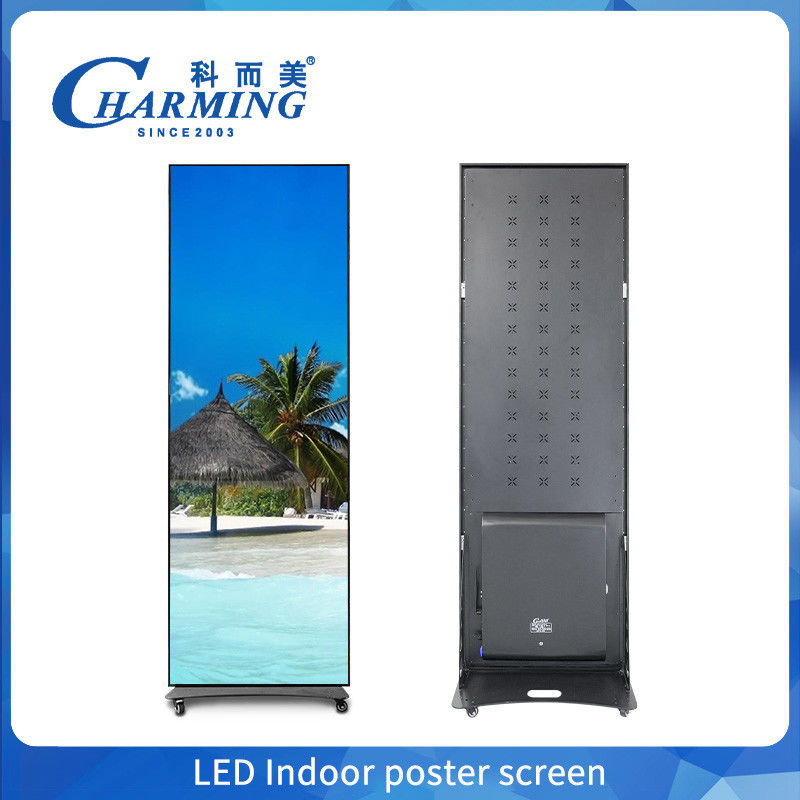 P2.5 Pantalla de vídeo LED Pantalla de pantalla LED 4k móvil Tamaño personalizado Cartel LED de publicidad de interiores Muestra de productos