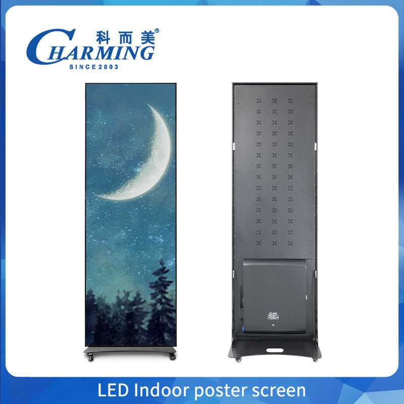 Tabla de menú de luz de bienvenida LED de interior 640mm*1920mm Rectángulo caja de iluminación con marco de aluminio Acrílico y materiales de vidrio