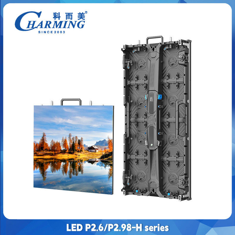 Venta caliente P2.6 Indoor 500X1000 Panes de pantalla LED al aire libre Panel de escenario
