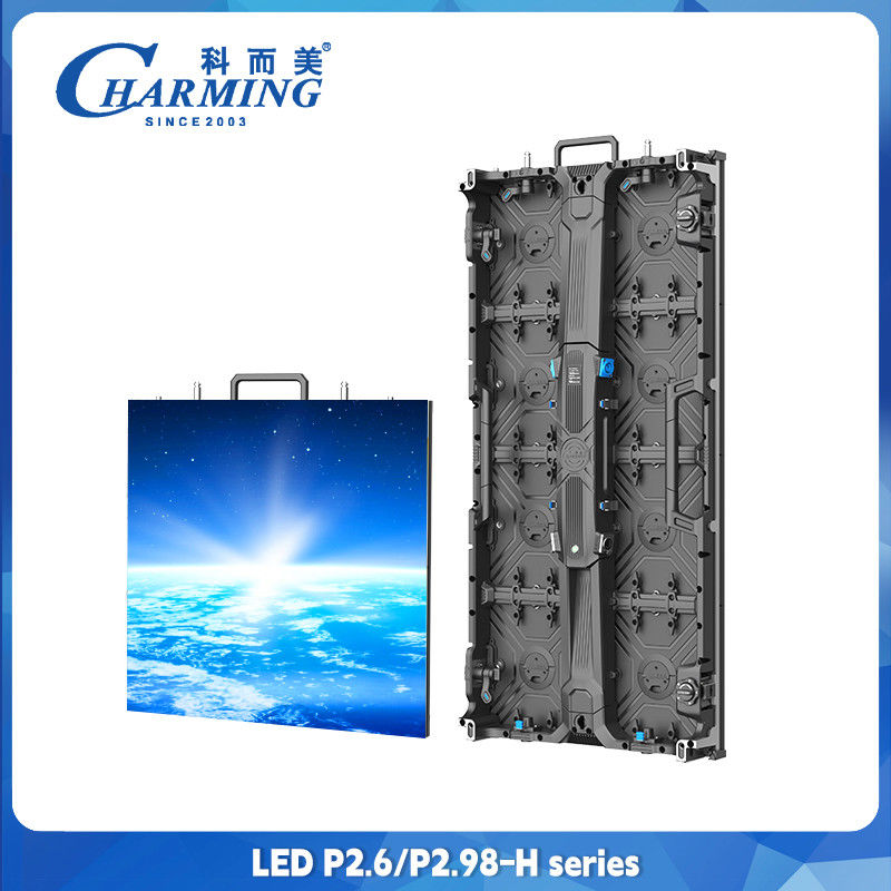 Encantado P2.6 P2.9 Alta luminosidad de la pantalla de escenario exterior LED alquiler LED Pantalla LED