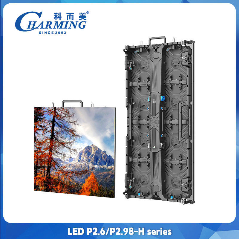 Pared de pantalla LED exterior P2.6 P3.91 P4.81 Pantalla LED de alquiler a todo color 500x500mm 500x1000mm