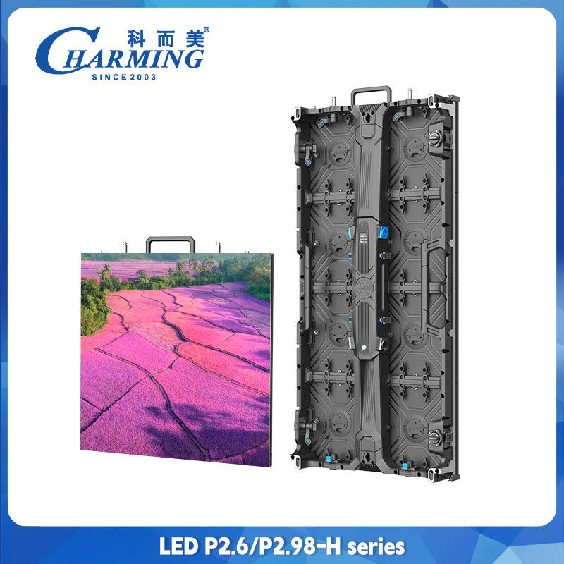 Super claro P2.6 P2.98 Pared de vídeo LED exterior interior con mantenimiento frontal para uso en la iglesia