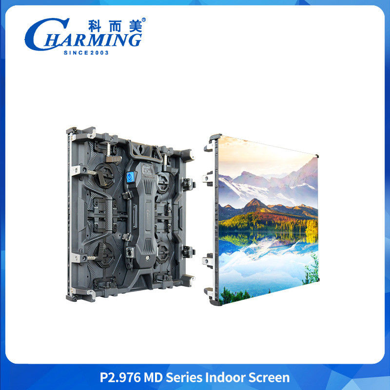 Pantalla LED flexible Pantalla curva interior P2.98 MD Serie 7680HZ Pared de vídeo LED