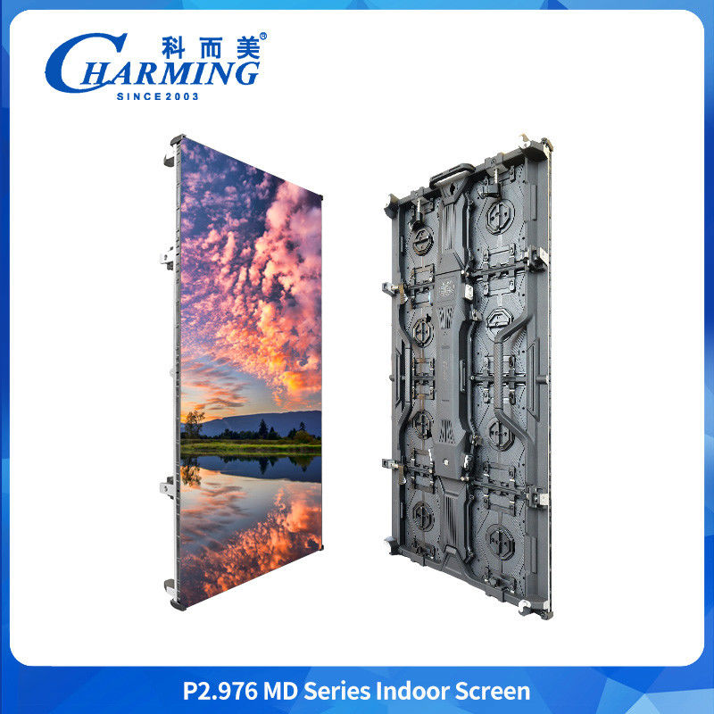 Mural de video LED de mantenimiento previo P2.98 Serie MD Pantalla interior Display de dígitos de alta funcionalidad
