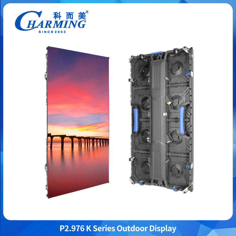 Velocidad de transmisión rápida P2.976 Video al aire libre Fullcolor Led Display IP 65 K Serie Video en Nigeria