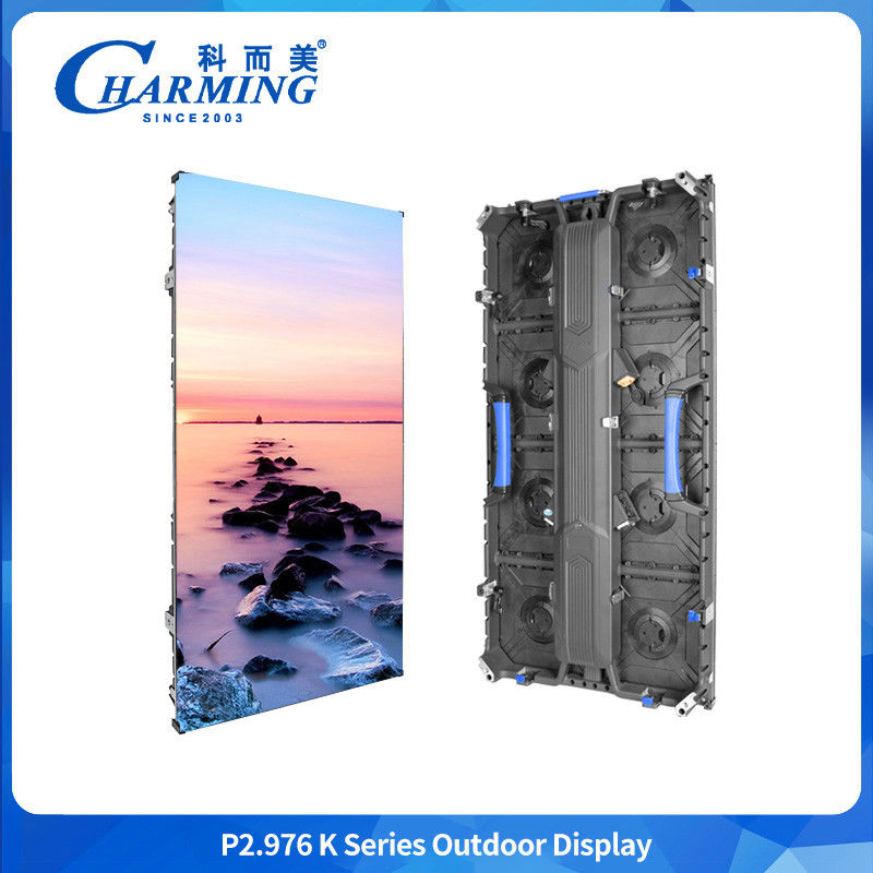 Exterior P2.98 Alquiler de pantalla de aleación de aluminio impermeable Led Pared escenario de eventos