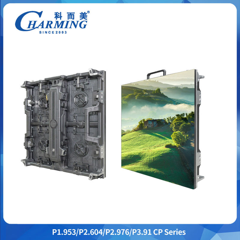 P1.9 P2.64 P2.98 Panel de pantalla LED curvado interior flexible P3.91 Con bloqueo de arco ajustable y escala