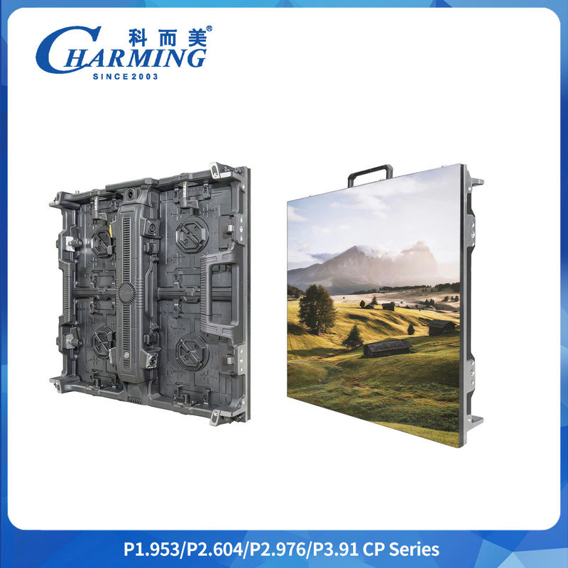 Tensión de trabajo de la pantalla AC 220V/(110V) ±15% P2.6/2.98/3.91 Serie CP Pared de vídeo LED exterior con cerradura de conexión de truss
