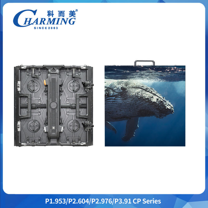 Display de pared de vídeo LED de alta eficiencia de refrigeración de 7680Hz P1.9 P2.6 P2.98 Curva P3.91 Con diseño libre de ruido
