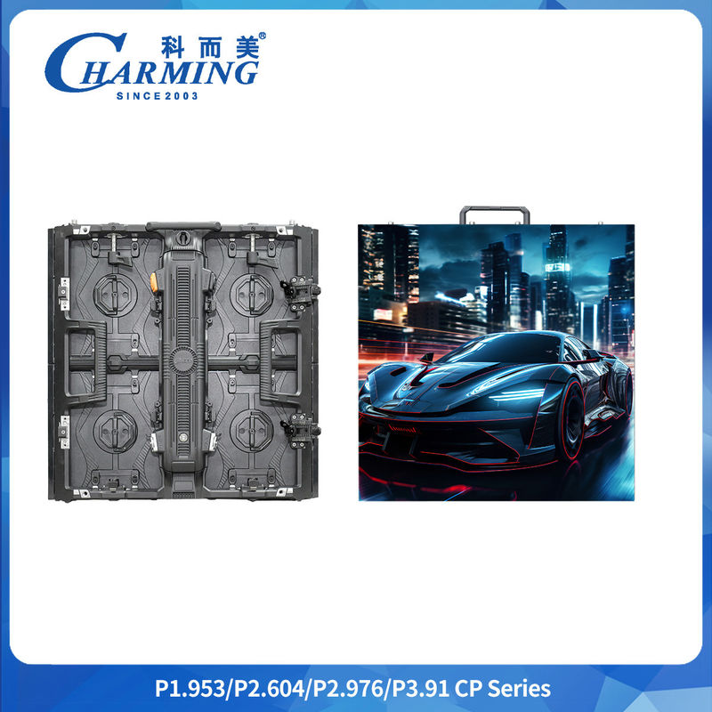 P2.6 P2.98 Pantalla de pantalla LED Display Video Pared LED Pantalla de alquiler de píxeles Pitch 3.91mm Interior Hd Alquiler Led Pantalla curva y flexible