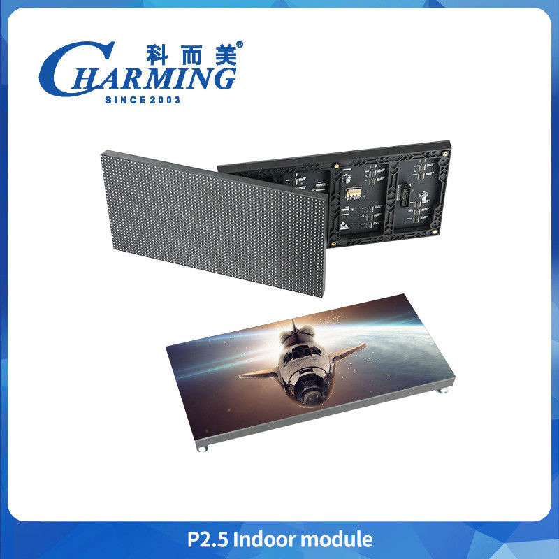 Display LED fijo instalado P2.5 Indoor Display LED fijo 320mmx160mm Paneles de pared de colores