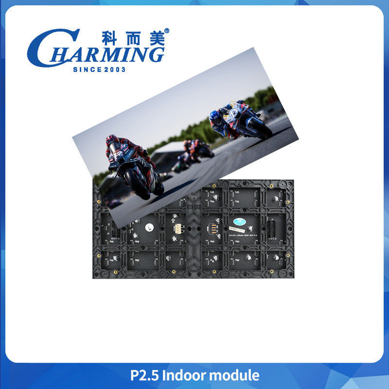 Fácil de introducir y mover P2.5 LED pantalla de módulo interior sin gabinete