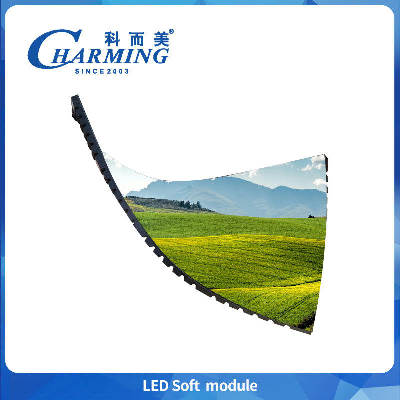 P1.86/P2/2.5/P3/P4 Modulo suave de pantalla LED Panel de pantalla impermeable IP40 Ahorro de energía