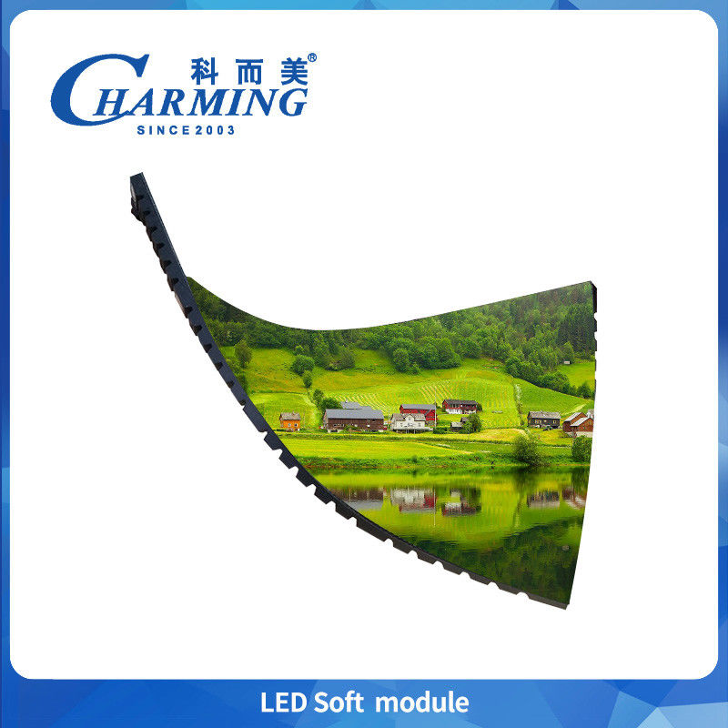 Precio de fábrica P4 Modulo blando de LED pantalla interior Vedio pantalla de pared Peso 255g 256*128MM SMD2020 Adveresting Screen