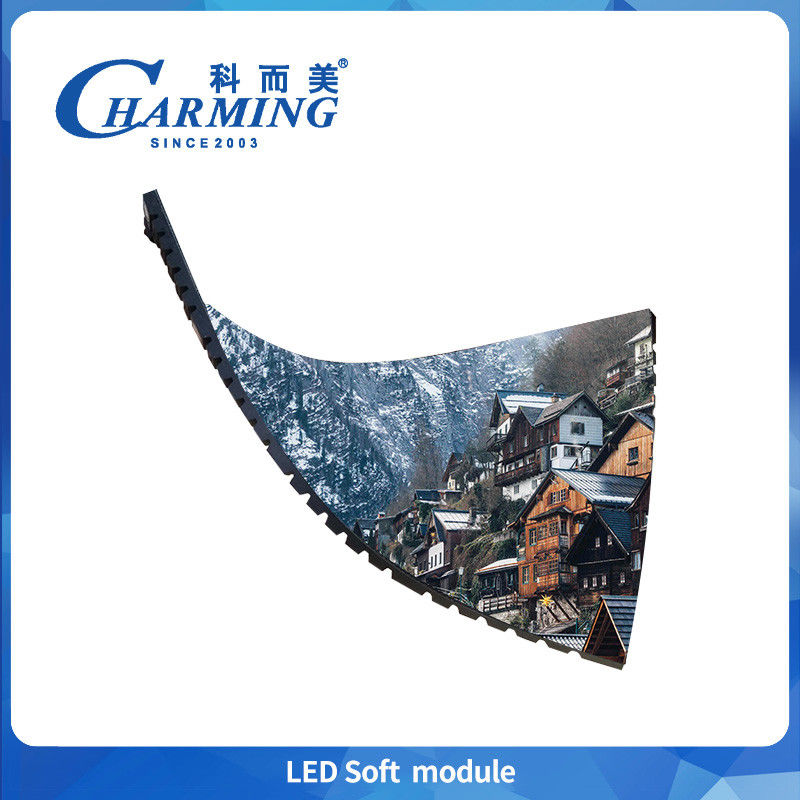 P1.86/P2/2.5/P3Led Soft Module pantalla de visualización, pantalla blanda en interiores IP40 240*120MM/320*160MM