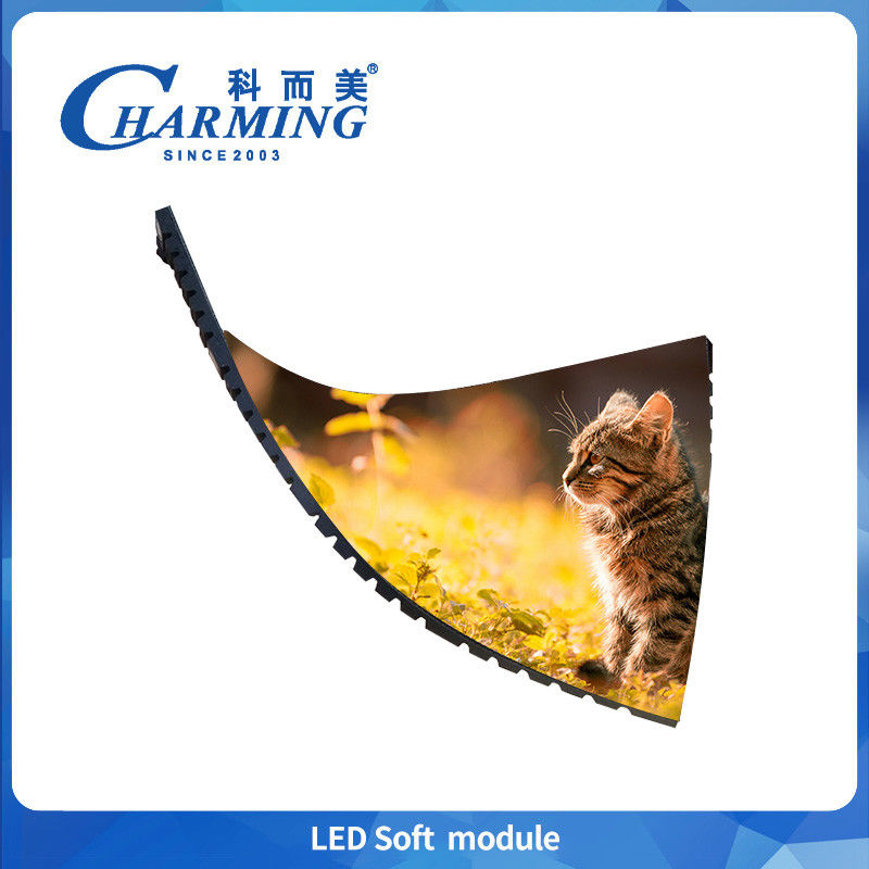 Modulo suave Led Pantalla LED Alta tasa de refresco Antimediante Luz Display Personalizable Flexible