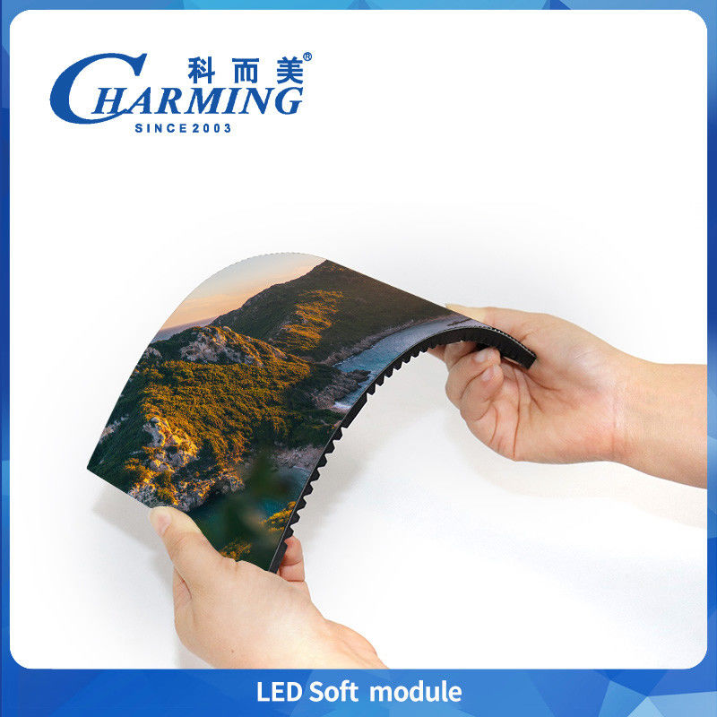 P1.86/P2/2.5/P3/P4Módulo suave LED pantalla Vedio Panel de pozo impermeable IP40 Adveresting