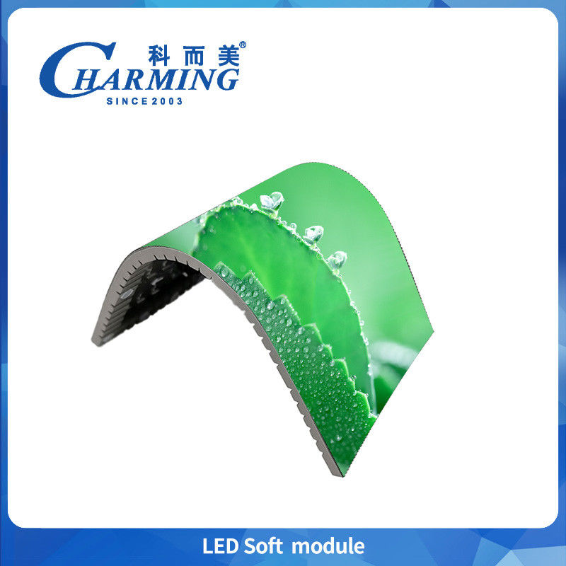 Indoor SMD Full Color Led Screen P2 P2.5 P3 P4 Panel Led Flexible Rgb Curvo Flexible Led Board Modulo Led Blandos para Anuncios