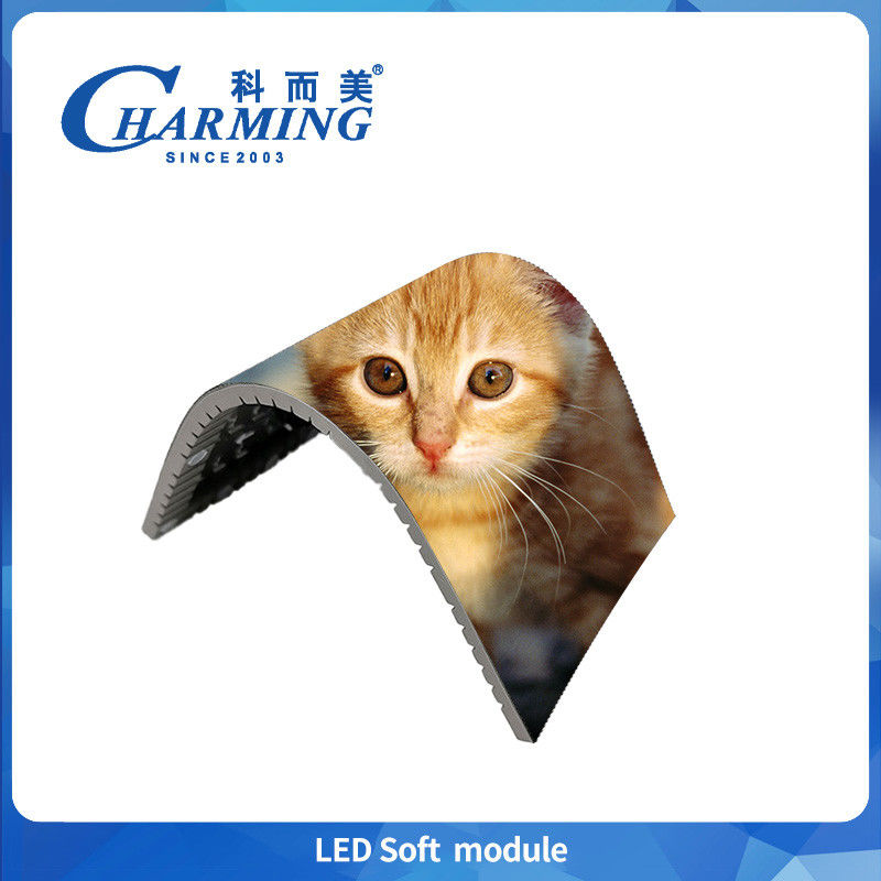 Encantador 7680Hz Alta tasa de actualización HD Módulo magnético Led P2 P2.5 P3 P3.076 P4 Modulos de pantalla Led Interior Flexible pantalla de visualización Led