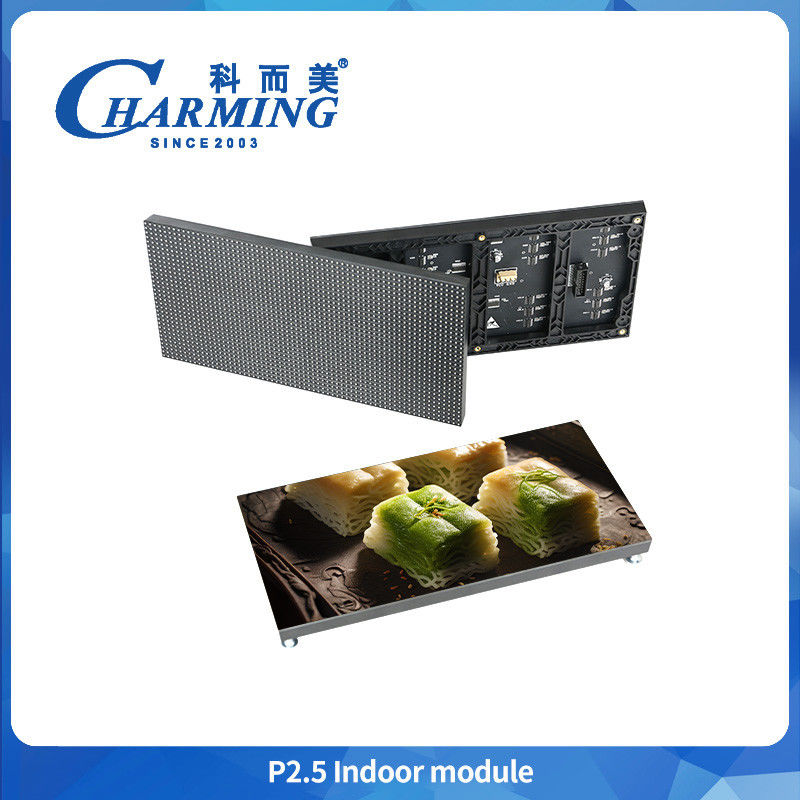P2.5 Modulo de pantalla LED Indoor 320 * 160mm IP50 de alto rendimiento de publicidad en interiores Eventos deportivos