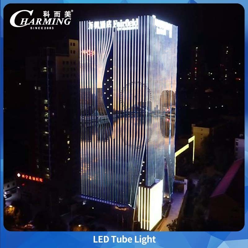 Tubo de luz LED exterior U38-500 5.5w 500*38*58MM soporte para barra de luz fija rápida y conveniente