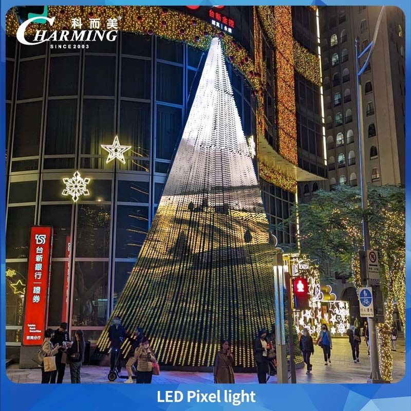 Luz de píxel a todo color 50C del fabricante original Charmingled con SPI para iluminación de edificios