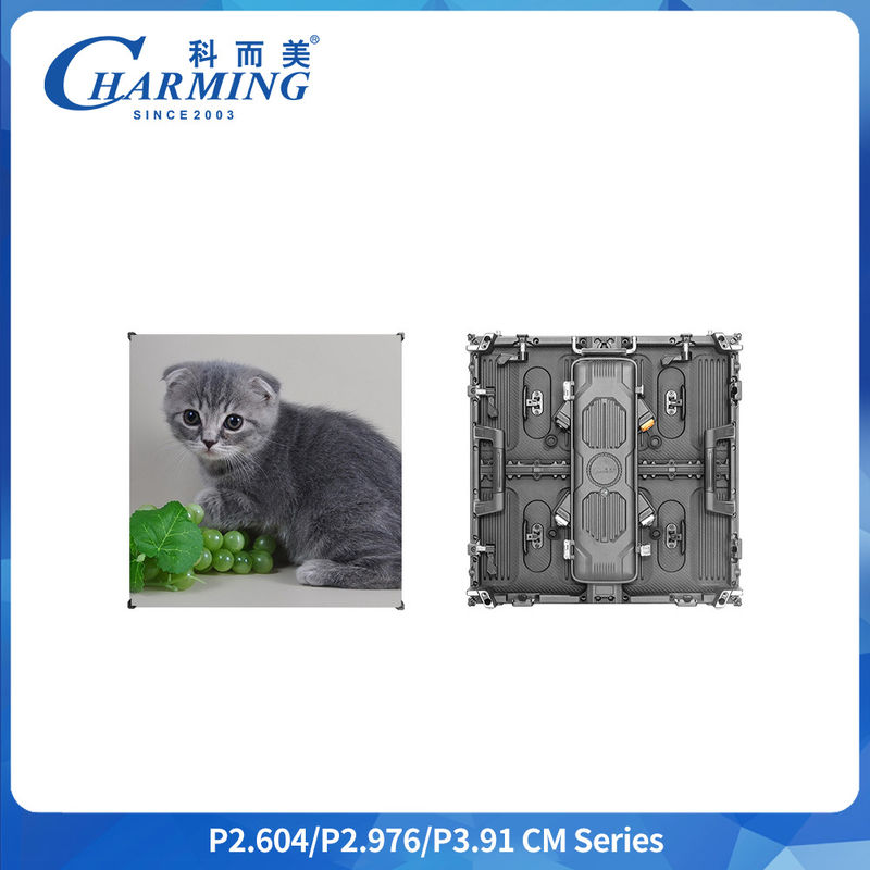 Desata la creatividad infinita P3.91 Pantalla LED curvable con ajuste de arco de ±22.5 ° y montaje rápido