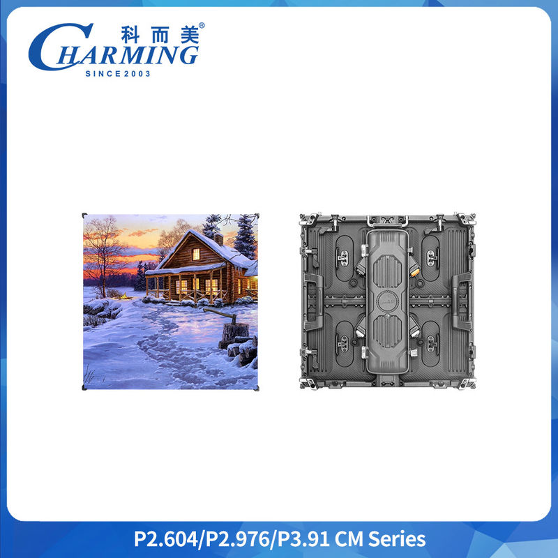 Pantalla LED de alquiler interior exterior a todo color Ledwall P3.9 P3.91 Video LED Wall 500*500mm 500*1000mm Pantallas de visualización de aluminio fundido a presión