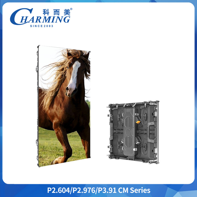 Pantalla publicitaria LED de alquiler para exteriores P3.91 IP65 7680Hz 500x1000mm/500*500mm