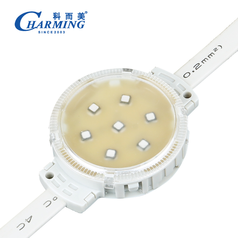 Luz de punto LED de píxel de instalación flexible - 50C RGB IP65 a prueba de agua para proyectos de iluminación creativa