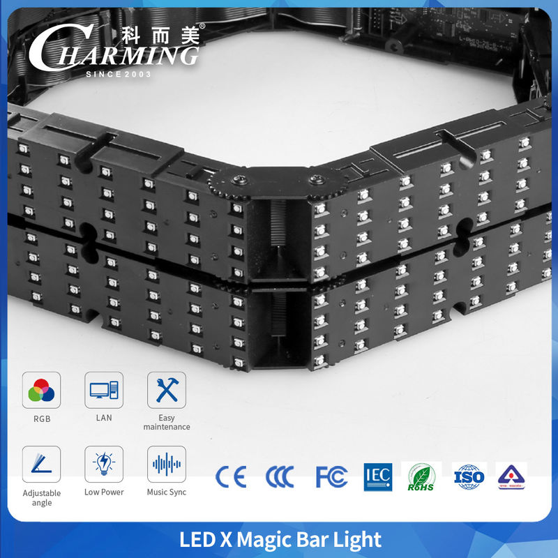 LED Magic Bar Bendable Extensible Luz RGB con todo el color para lugares de entretenimiento