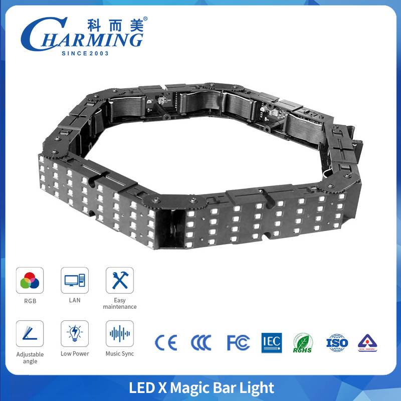 SMD3838 PC Cover RGB Modular Led Magic Bar Light Para la decoración de los pasillos de los hoteles