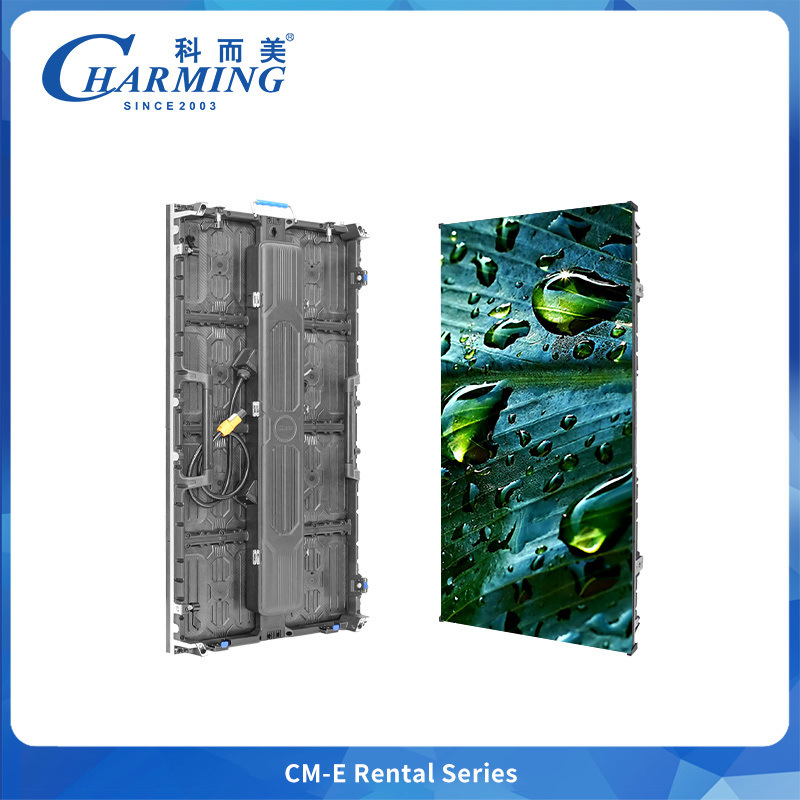 Alquiler de alta rigidez de aleación de aluminio LED Display Cabinet Integración de cable de alimentación para eventos de conciertos