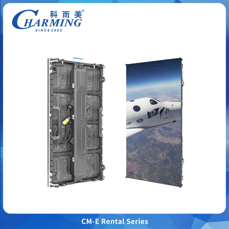 Integración de cables de alimentación del gabinete Exterior de alquiler de pantalla LED para evento de escenario de conciertos