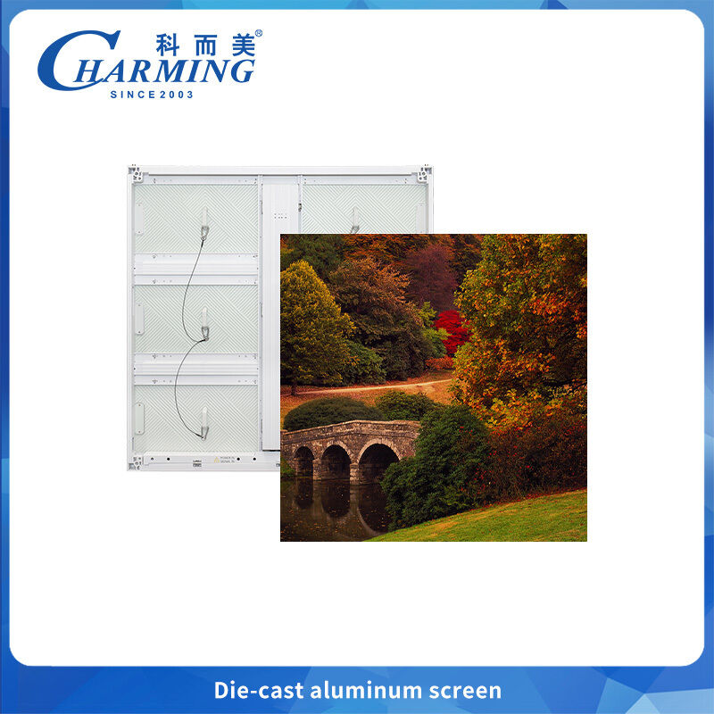 Outdoor Die-cast aluminum display high contrast P6 Led Board fixed install for advertising