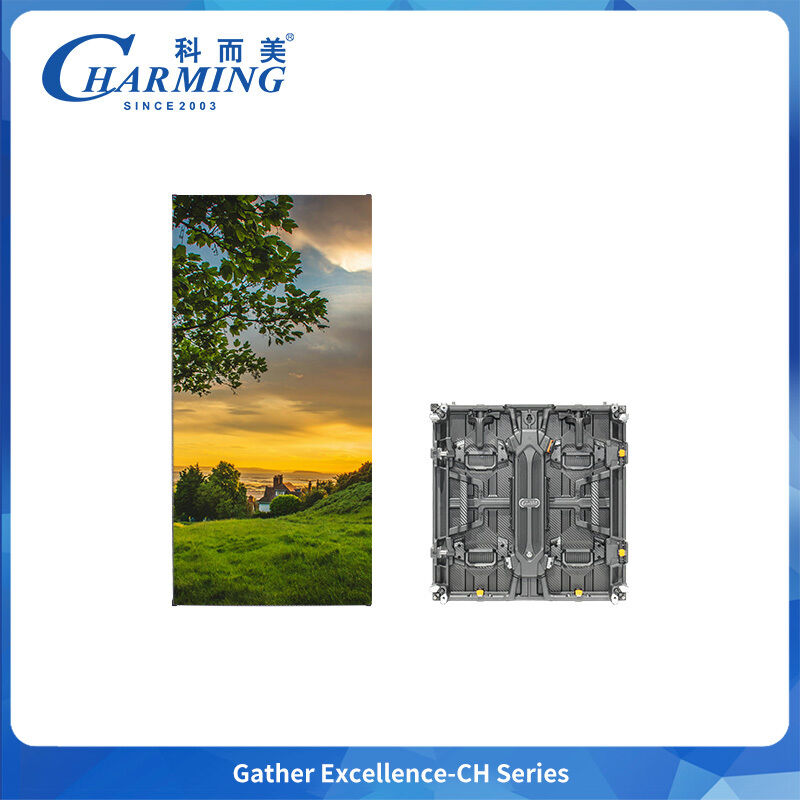 Panel LED exterior de la serie CH con frecuencia de actualización de 7680 Hz de aluminio fundido a presión ligero y mantenimiento delantero / trasero