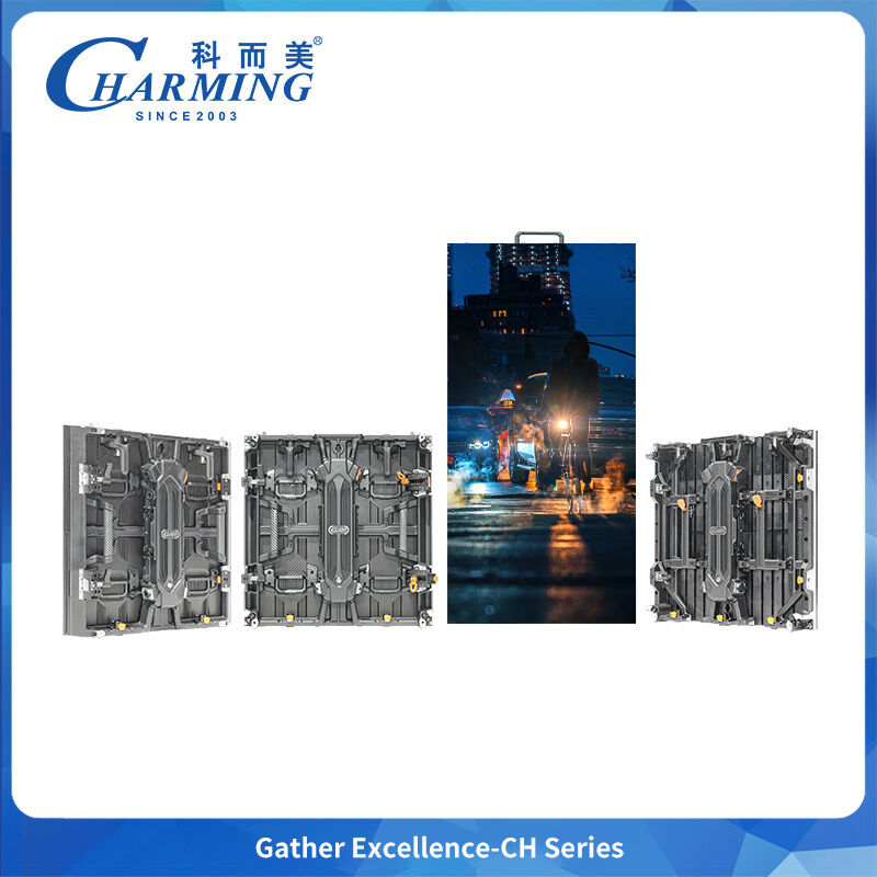 Display LED de alquiler que combina un espesor delgado de 84 mm y un peso mínimo de gabinete de 6,6 kg para el transporte y la instalación rápida