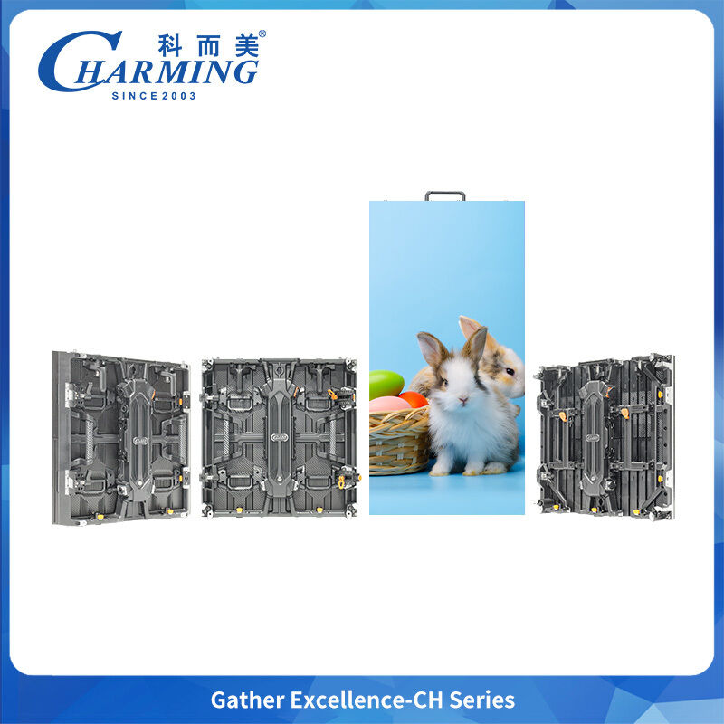 Pared LED para exteriores serie CH: gabinete de aluminio fundido ultradelgado y liviano con mantenimiento frontal