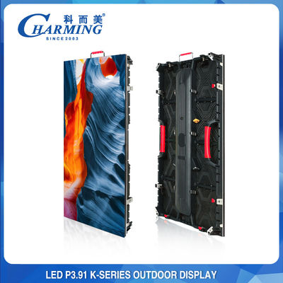 Peso ligero ultrafino fijo interior a todo color de la pantalla LED P3.91 del RGB
