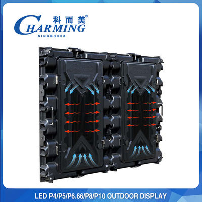 Fijo P8 Publicidad al aire libre Cartelera LED Multipropósito Durable