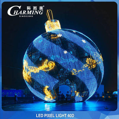 El pixel de la fachada LED del edificio IP67 enciende el artículo del control SMD3535 de DMX
